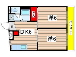 エトワール末広の物件間取画像